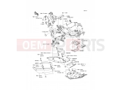 KAWASAKI ER-6n ABS (ER650B7F) Frame Fittings(JKAER650ABA035083-)