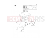 KAWASAKI ER-6n ABS (ER650B7F) Front Fender(s)