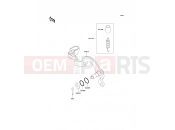 KAWASAKI 2007 Brake Pedal
