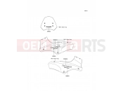 KAWASAKI VERSYS (KLE650A7F) Decals(Blue)(Black)(Black)
