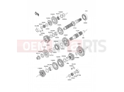 KAWASAKI VERSYS (KLE650B7F) Transmission