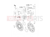 KAWASAKI VERSYS (KLE650B7F) Front Brake
