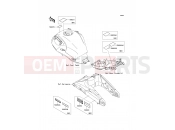 KAWASAKI VERSYS (KLE650B7F) Labels