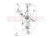 YAMAHA Majesty 125 YP 125 YP125E MAJESTY 125 (5XL3) 2004 CARBURETOR