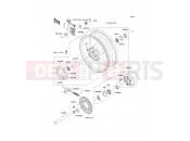 KAWASAKI 2007 Rear Hub