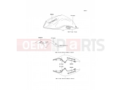 KAWASAKI 2007 Decals(Orange)