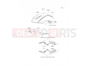 KAWASAKI 2007 Decals(White/Silver)