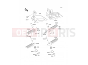 KAWASAKI 2007 Footrests