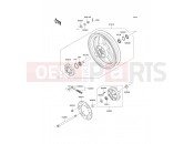 KAWASAKI 2007 Rear Wheel/Chain
