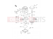 KAWASAKI 1995 Carburetor Parts