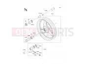 KAWASAKI 1995 Front Hub