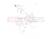 KAWASAKI 1995 Fenders
