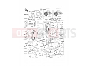 KAWASAKI 1995 Radiator