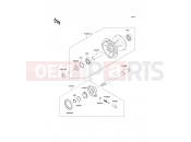 KAWASAKI 1995 Front Hub