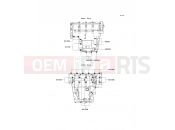 KAWASAKI 1995 Crankcase Bolt Pattern