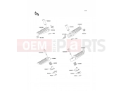 KAWASAKI 1995 Footrests