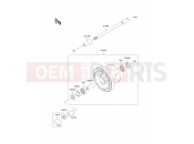 KAWASAKI 1995 Front Hub