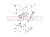 KAWASAKI 1995 Cylinder Head