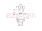 KAWASAKI 1995 Crankcase Bolt Pattern