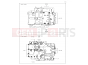 KAWASAKI 2019 Crankcase Bolt Pattern