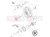 KAWASAKI 2019 Rear Hub