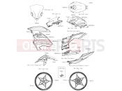 KAWASAKI 2019 Decals(Green)