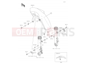 KAWASAKI 2019 Front Fender(s)