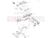 KAWASAKI 2019 Rear Fender(s)