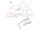 KAWASAKI 2019 Accessory(Topcase Bracket)