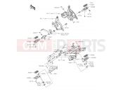KAWASAKI 2019 Footrests