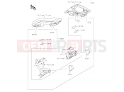 KAWASAKI 2019 Accessory(Bag Fitting Kit)
