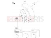 KAWASAKI 2019 Front Fender(s)