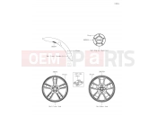 KAWASAKI 2019 Decals(Gray)