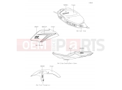 KAWASAKI 2019 Decals(M.M.C.Green)