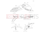 KAWASAKI 2019 Decals(Green)