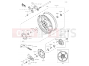 KAWASAKI 2019 Rear Hub