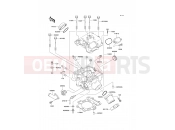 KAWASAKI KVF400 (KVF400-D2) Cylinder Head