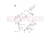 KAWASAKI KVF400 (KVF400-D2) Swingarm