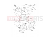 KAWASAKI KVF400 (KVF400-D2) Front Fender(s)