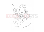 KAWASAKI KVF400 (KVF400-D2) Rear Fender(s)