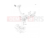KAWASAKI KVF400 (KVF400-D2) Brake Pedal