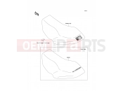 KAWASAKI KVF400 (KVF400-D2) Seat