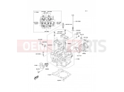 KAWASAKI KFX400 (KSF400A6F) Cylinder Head