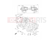 KAWASAKI KFX400 (KSF400A6F) Crankcase