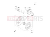 KAWASAKI KFX400 (KSF400A6F) Starter Clutch