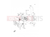 KAWASAKI KFX400 (KSF400A6F) Radiator