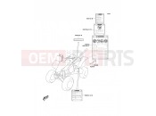 KAWASAKI KFX400 (KSF400A6F) Labels