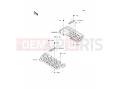 KAWASAKI 2007 Footrests