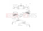 KAWASAKI 2007 Decals(Red)(EU,UK)
