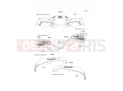 KAWASAKI 2007 Decals(Green)(EU,UK)